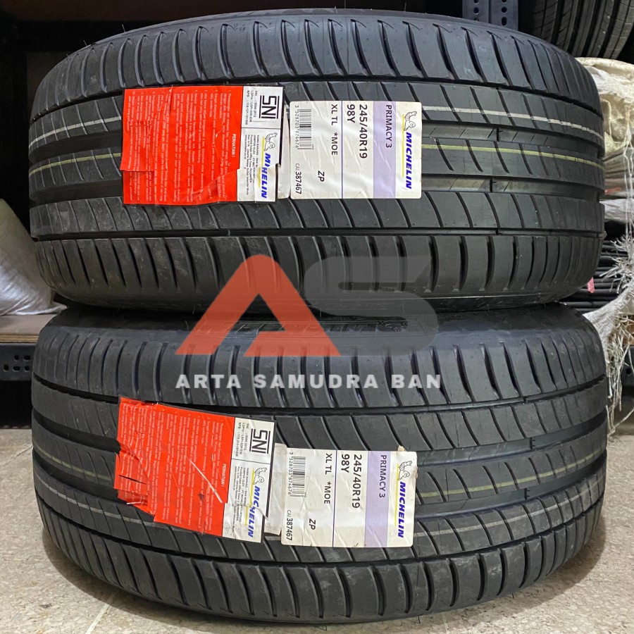 Ban Michelin Primacy 3 ZP RFT 245 / 40 R 19 R19 (Run Flat Tyre)