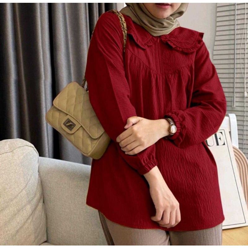 Shanum blouse crinkel airflow