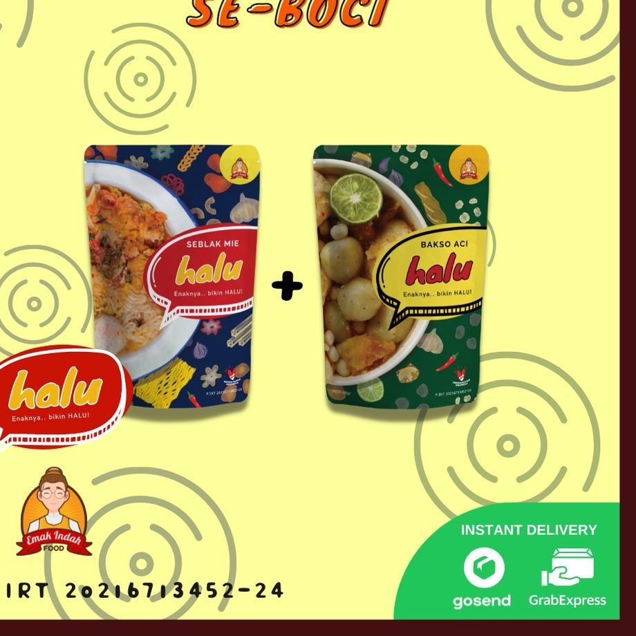 

3KD✧ BASO ACI INSTANT x SEBLAK INSTANT - HALU! EMAK INDAH FOOD FRESHH