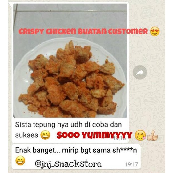 

[PRODUK 7S8UF] TEPUNG TAIWAN CRISPY CHICKEN BBQ - TEPUNG SHILIN / TEPUNG SHIHLIN 0PI