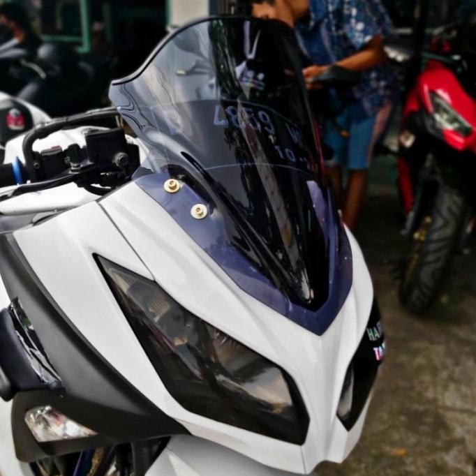 Windshield visor ninja 250 fi 250fi f1 old jenong