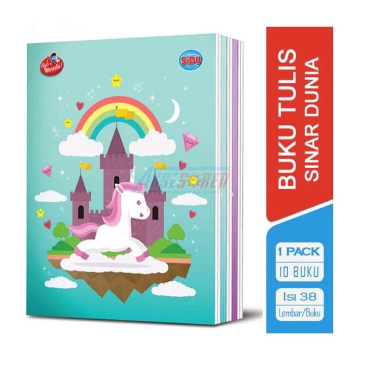 

(E-Z8Z♫♪) Buku Tulis Sidu 38 Lembar isi 10 Buku / harga untuk 1 pcs buku paling laris