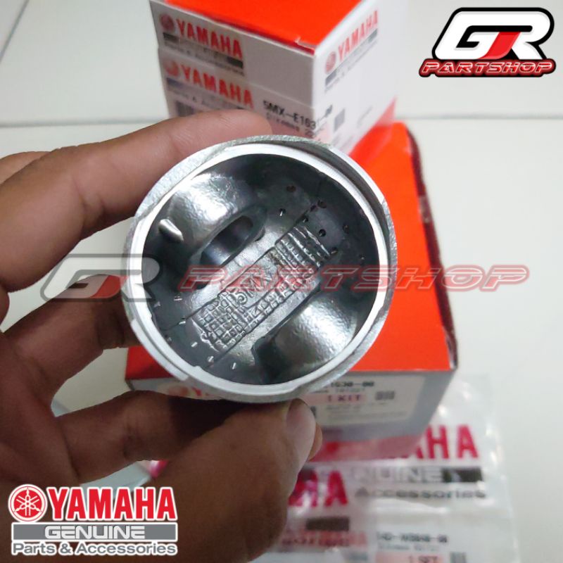 PISTON KIT 5MX MIO SPORTY SMILE SOUL FINO NOUVO ORI YGP ORIGINAL YAMAHA SEHER SET