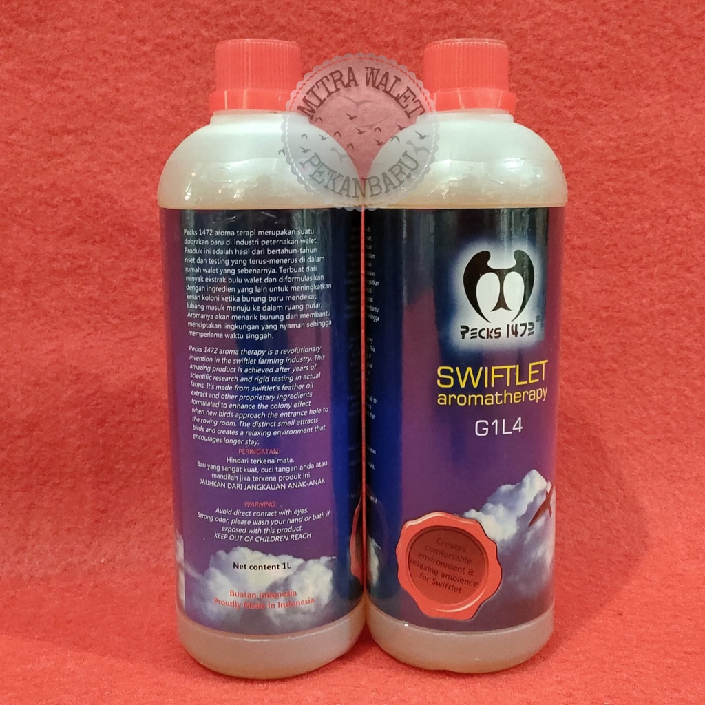 Parfum G1L4 Swiftleft G1L4 Parfum Pemikat Walet 1 liter 4.8 4 Penilaian 5 Terjual