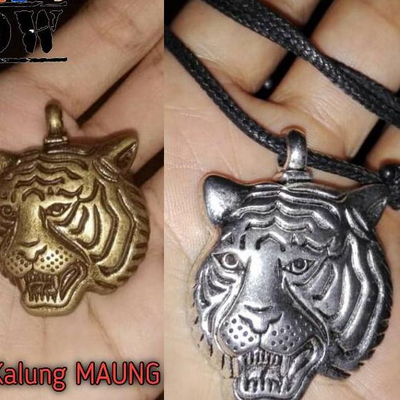 ァ KALUNG Tali pria Liontin MACAN MAUNG ぷ