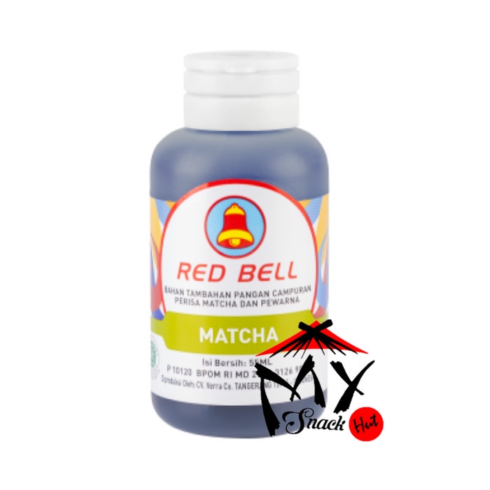 

RED BELL PASTA MATCHA 55ML - RED BEL PERISA SIRUP TEH HIJAU MACHA REDBEL PERASA MINUMAN ROTI KUE HALAL