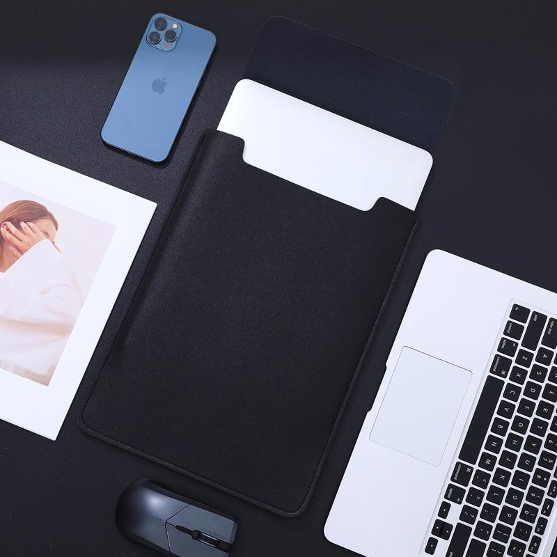 Tas Laptop Softcase Sarung Macbook Air Pro M1 M2 Samsung Lenovo Waterproof PU Leather Size 11 12 13 14 15 16 inch