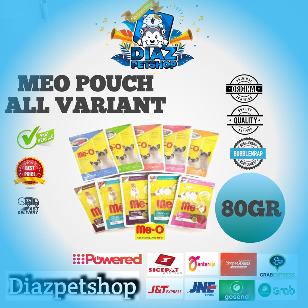 MEO POUCH ALL VARIAN 85G / MEO POUCH KITTEN /  MEO POUCH KITTEN TUNA / MEO POUCH TUNA / MEO SASET