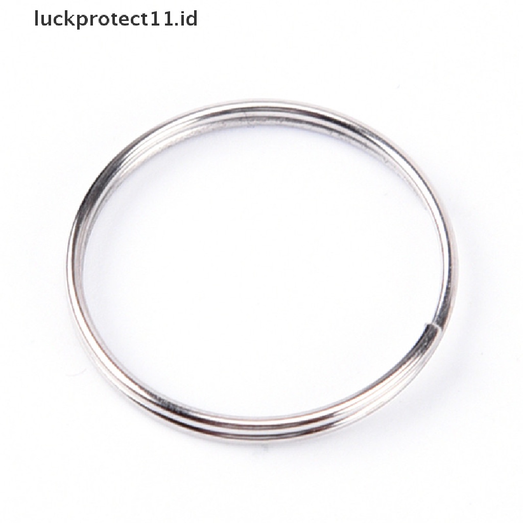 /Fashion Hot// Fashion// 10pcs Steel Keyring Split Key Rings Nickel Hoop Ring Nickel Plated Steel Loop.