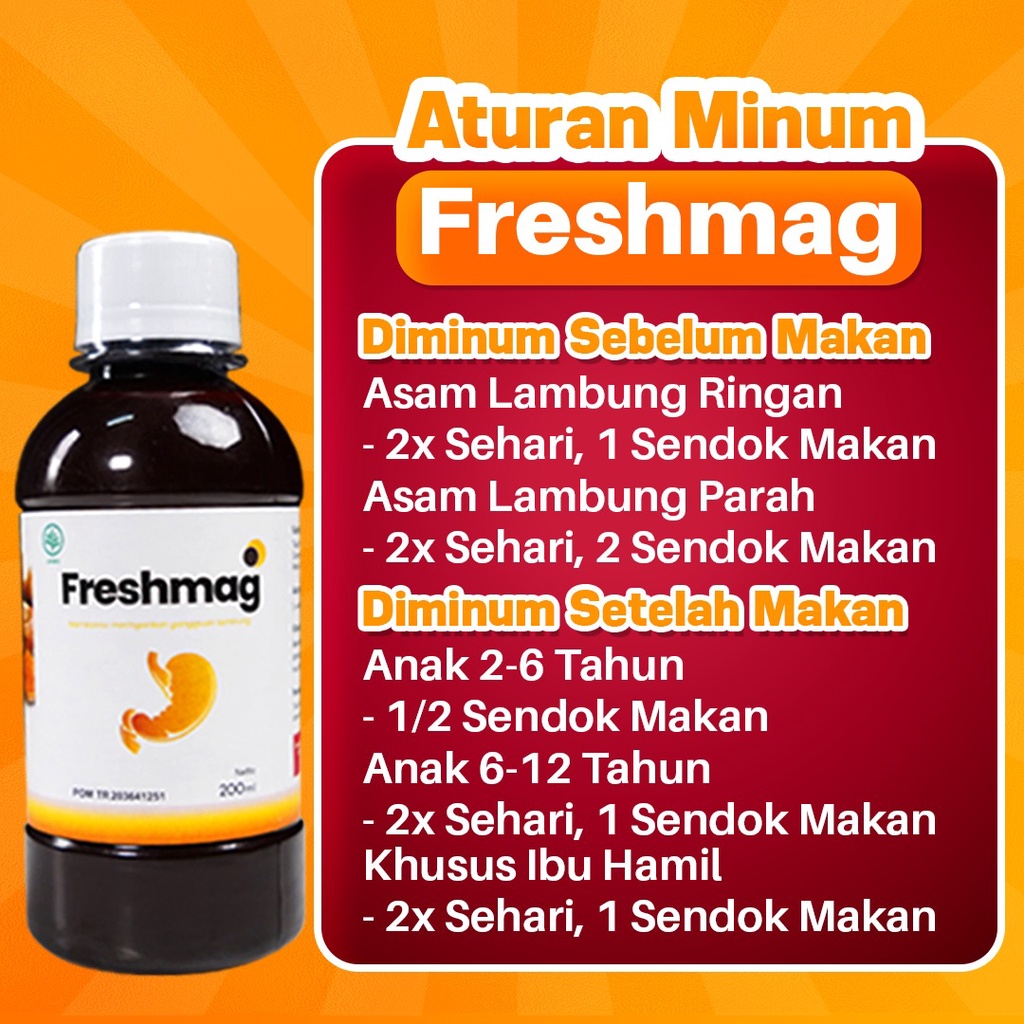 Paket 2 Botol Freshmag – Fresmag Presmag Presmah Madu Herbal 3x Lebih Efektif Atasi Masalah Asam Lambung GERD Infeksi Pada Lambung Terapi Penyembuhan Maag Perkuat Organ Pencernaan Keluarkan Racun Dalam Perut Tambah Nafsu Makan