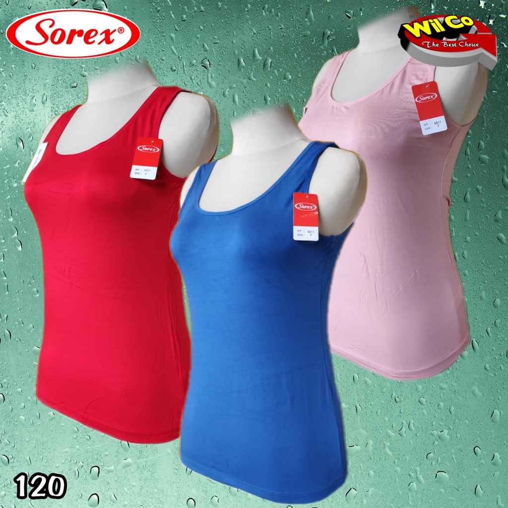 K120 -  TANKTOP ATASAN WANITA DEWASA SOREX ALL SIZE TALI LEBAR