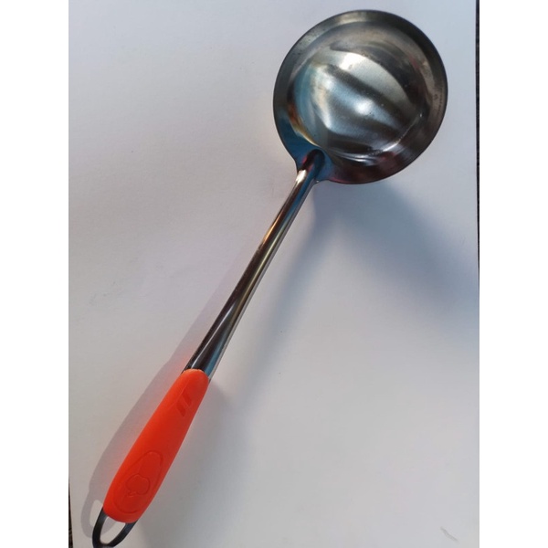 Sendok Sop Irus Tanggung Gagang Apel Stainless Steel - 7CM #199