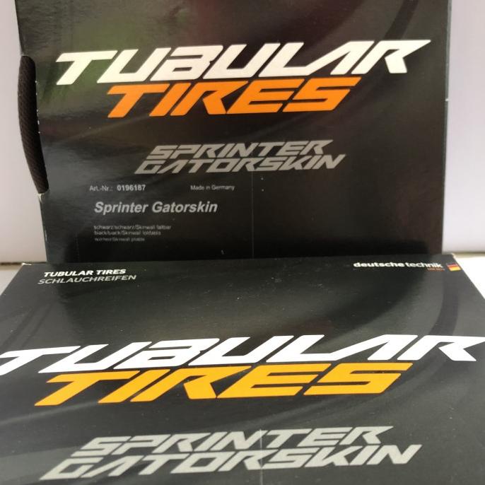 Ban Tubular Continental Sprinter Gatorskin Ukuran 700 X 25C