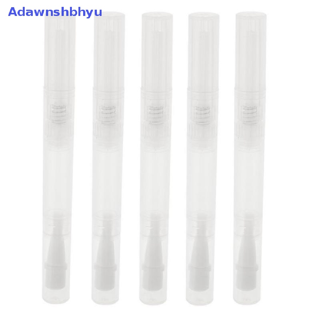 Adhyu Empty Nail Oil Twist Pen Wadah Kosmetik Lip Gloss Aplikators Tabung Cair ID