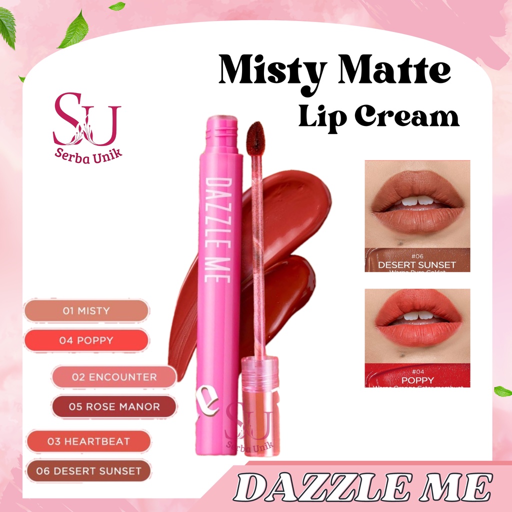 Dazzle Me Misty Lip Cream | Lip Matte | Lipstick | Lip Tint