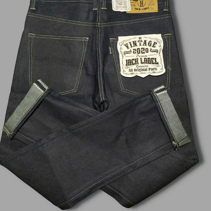 Terjangkau ン CELANA DENIM SELVEDG ORIGINAL JACK LABEL JEANS SALVADGE CELANA DENIM SELVEDG 14Oz