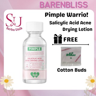 Jual BNB Barenbliss Pimple Warrior Salicylic Acid Acne Drying Lotion