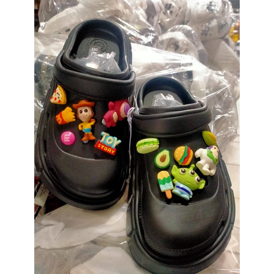 Sandal baim fuji aksesoris toy story import terlaris 9008-K8L-K6-K5 (35-40) sandal wanita murah terbaru