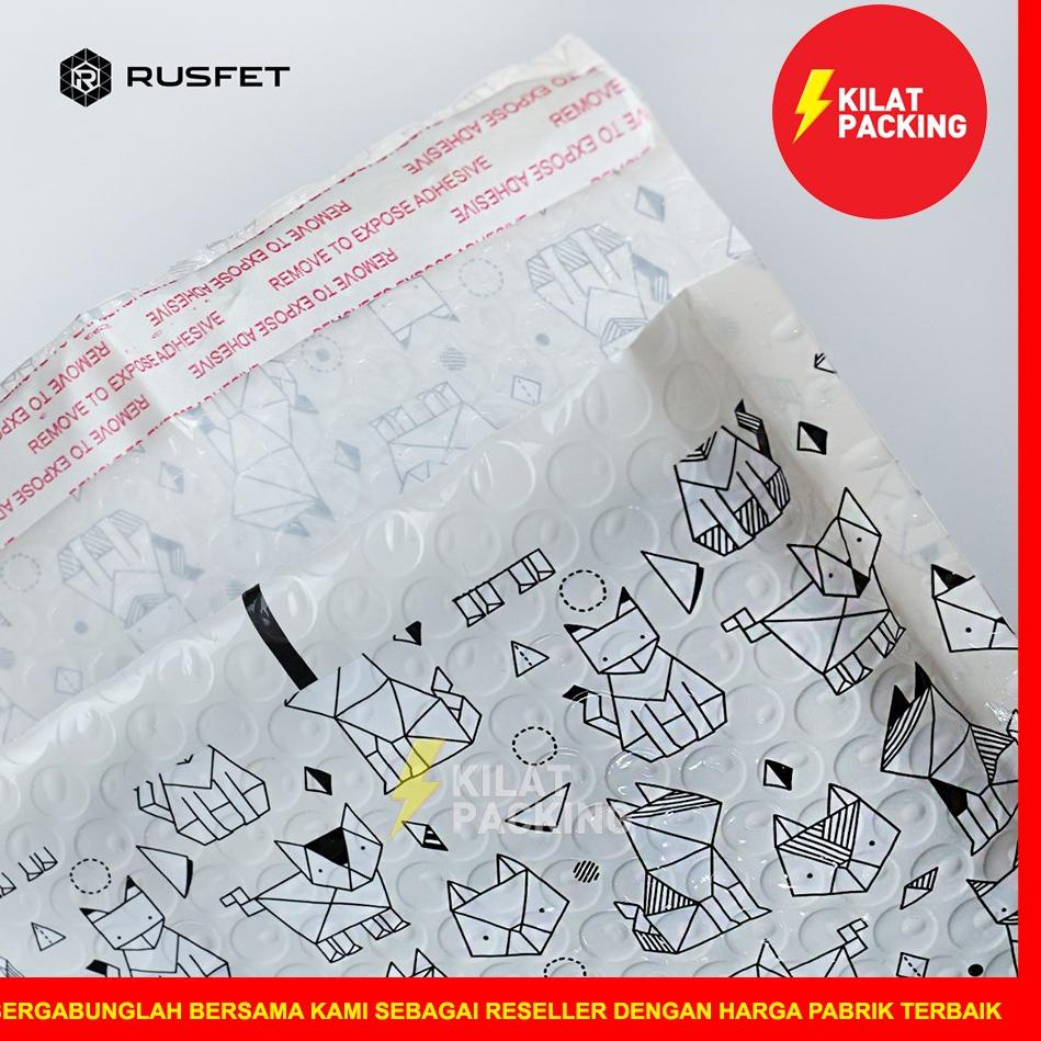 

(W-D9D-❤) AMPLOP BUBBLE MURAH | BUBBLE MAILER | POLYBUBBLE RUSFET MURAH MOTIF ANIMAL DAN GLOW premium