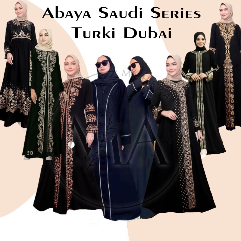 ABAYA Hitam Arab / ABAYA Turki Remaja Modern