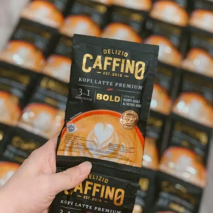 

[BISA COD] Delizio Caffino BOLD Kopi Latte PRemium Instant Renceng