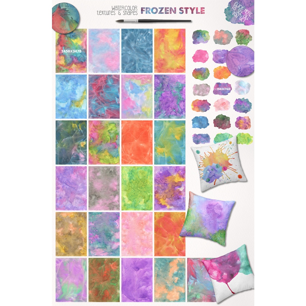 Fantasies Watercolor Collection