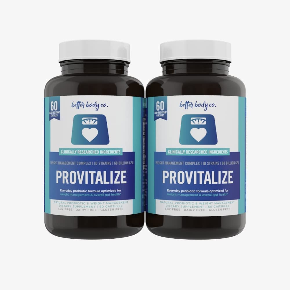 Better Body Co. Provitalize Probiotic Menopause Bundle 2 Bottle - USA