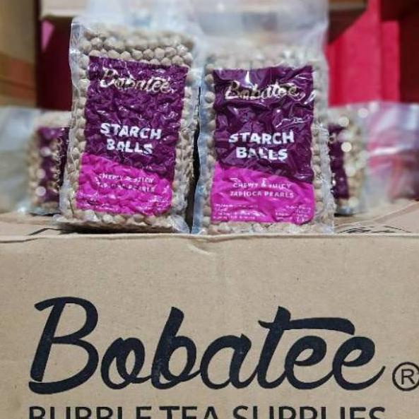 

❝❞ BOBA Bobatee Tapioka Pearls STARCH BALL / Bubble Tea - 1kg ,,