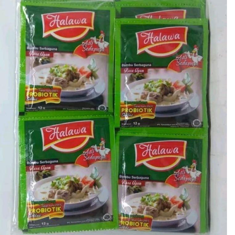 

[Y-K4K] ❤] BUMBU MASAK INSTAN PROBIOTIK RASA AYAM SACHET ISI 12 GRAM BRAND HALAWA-trending
