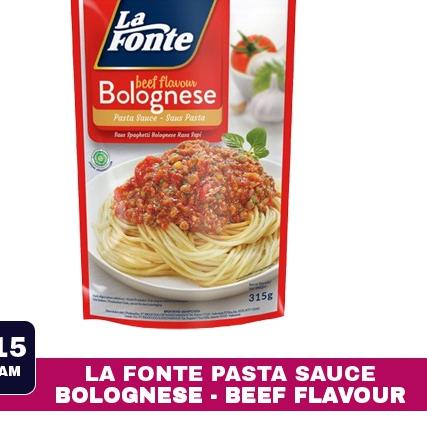 

Lagi Trend La Fonte Bolognese Saus Pasta Rasa Beef 315 gram+