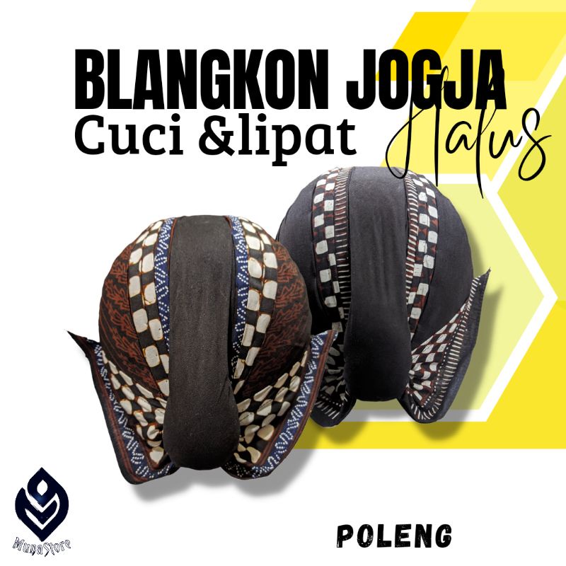 Blangkon jogja halus/peci/kuluk/udeng