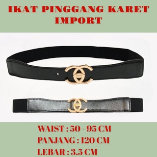 SMARTGIRL NEW IKAT PINGGANG KARET WANITA IMPORT / TALI PINGGANG CEWEK FASHION 00600-00606