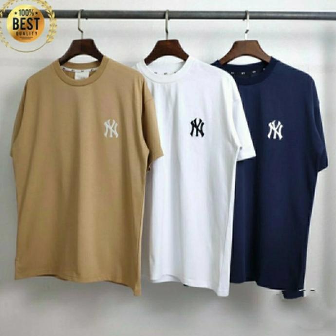 BAJU tshirt MLB NY bordir original korea