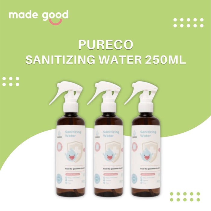 Pureco Sanitizing Water Baby Kids Cutlery Toys Sanitizer