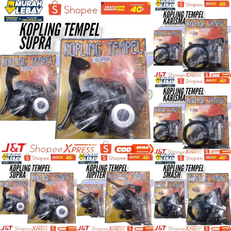 kopling tempel SUPRA JUPITER VEGA GRAND SMASH SHOGUN TORNADO KARISMA SUPRA X 125