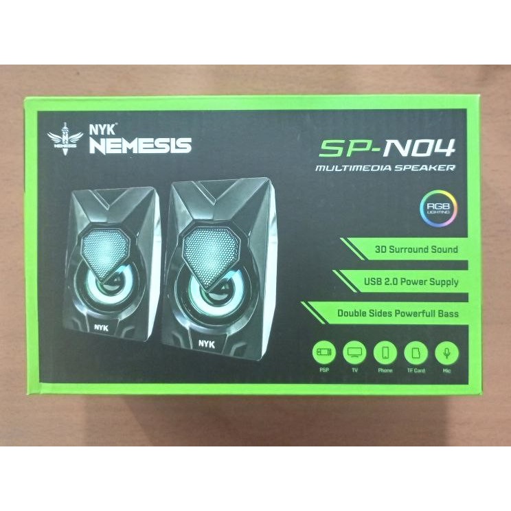 SPEAKER GAMING NYK LED  SP-N04 (SP GN04)