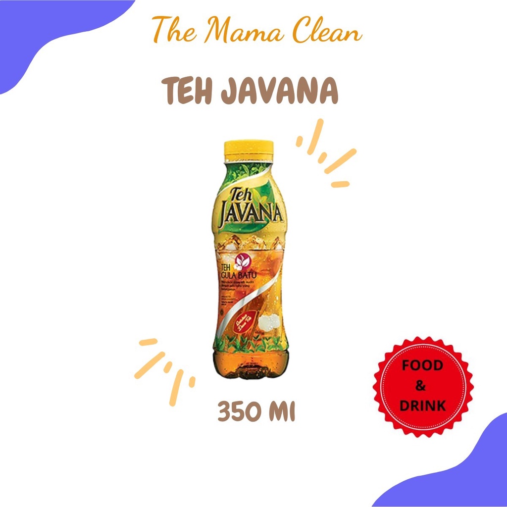 MINUMAN TEH JAVANA BOTOL 350ML