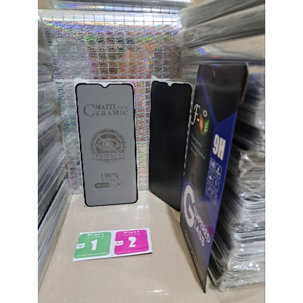 Tempered Glass Spy Ceramic Matte Oppo A57 Oppo A57 4G Oppo A57 4G 2022 Oppo A57 Lama Oppo A57 Baru