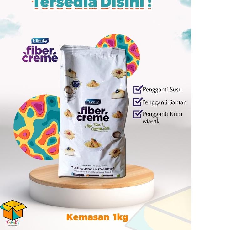 

limited STOCK!(New) Fiber Creme Kemasan 1kg/ Pengganti Santan|SQ9