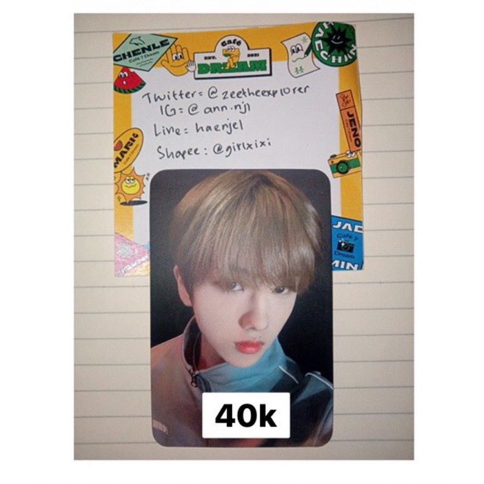 pc photocard jisung fcmm v1