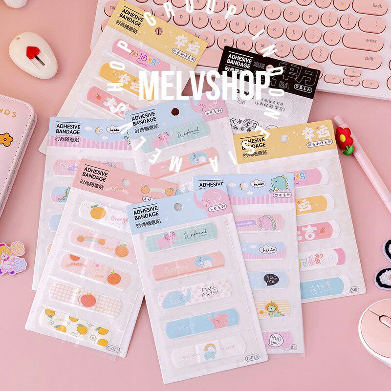 Hansaplast Karakter isi 5 Pcs / Plester Luka Anak / Hansaplas Korea