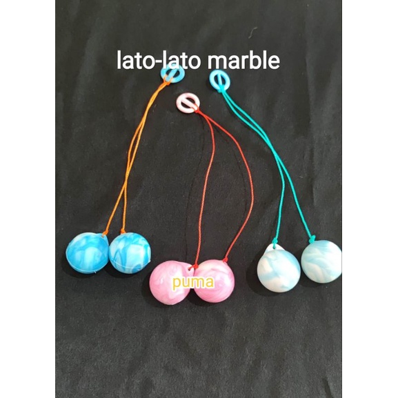 lato-lato / etek-etek marble