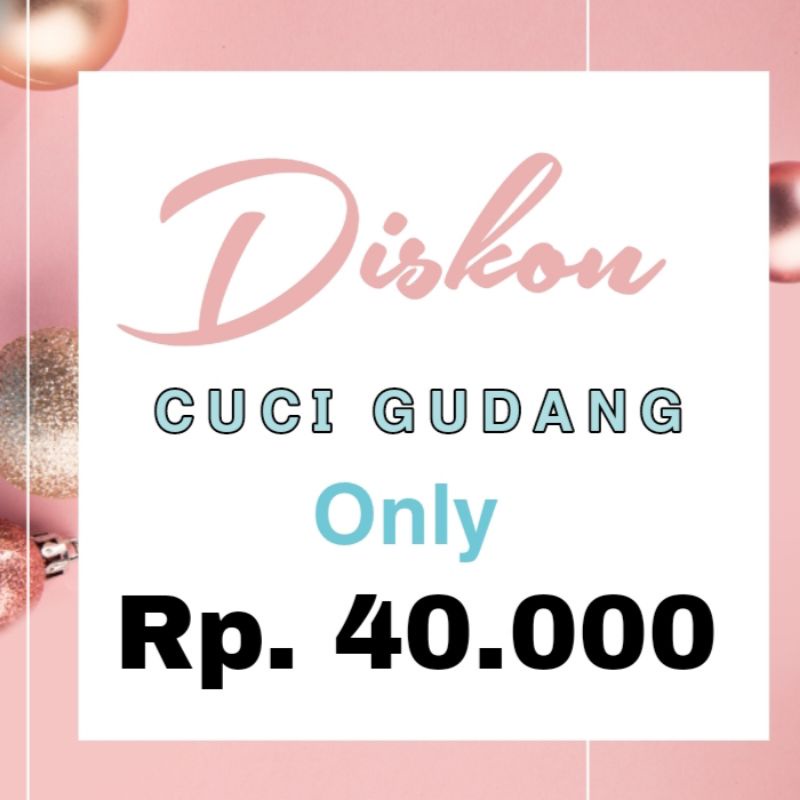 NOTA LIVE SALE DISKON CUCI GUDANG ONLY 40K