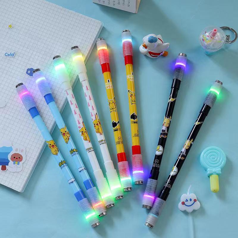 ic Pulpen Spinning LED Original Anime Spinning Pen Light Balance Pen Oily Pen Fingers Flexible