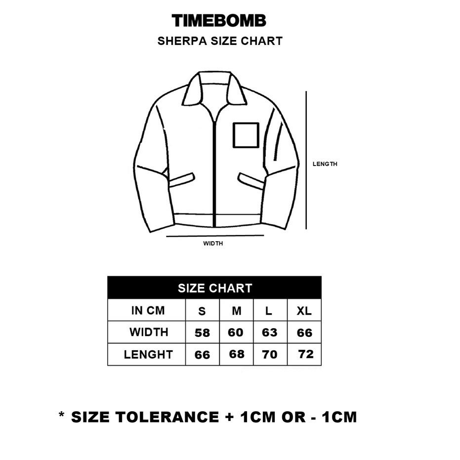 Stok Terbatas TIMEBOMB | SHERPA JACKET | JAKET SHERPA  | FTS