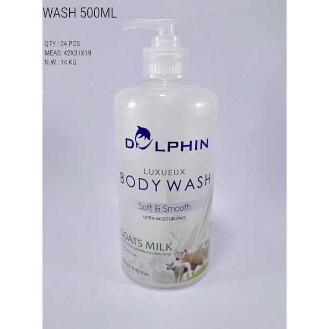 PROMO SERU [COD] DOLPHIN Body Wash 500ml ORIGINAL 100%