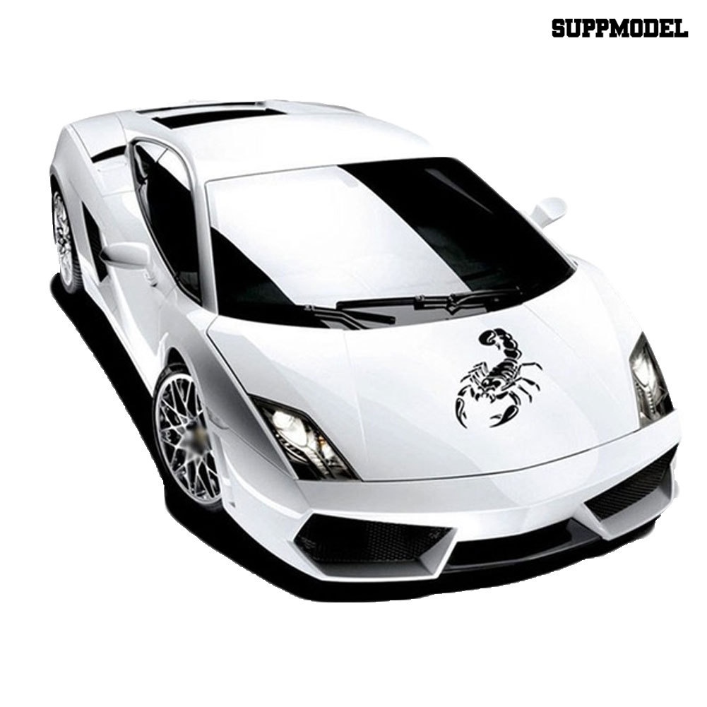 [Dekorasi] Fashion Scorpion Reflektif Mobil Kendaraan Body Hood Jendela Decals Sticker Decor