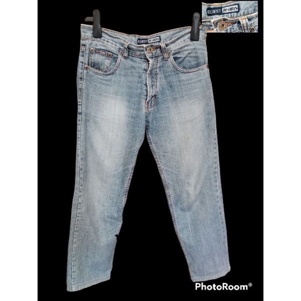 thrift celana jeans brand ELDEST jeans