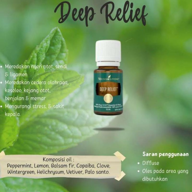 Jual deep relief young living 5ml Shopee Indonesia