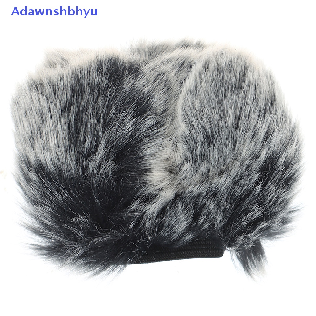 Adhyu 1Pc Busa Mic Penutup Angin Furry Windscreen Muff Untuk ZOOM H5 H6 Recorder Microphone ID